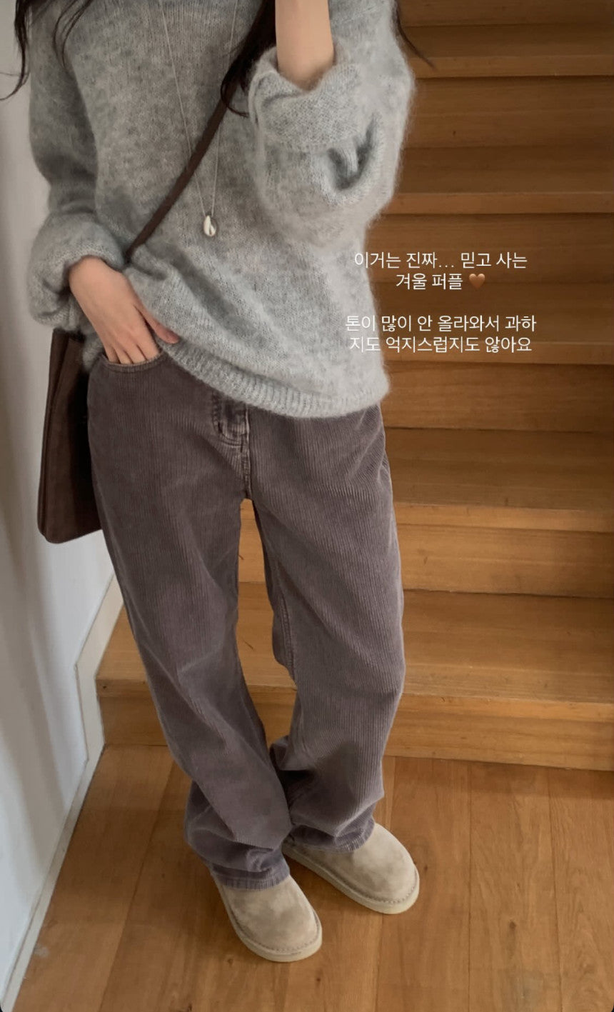 gimo corduroy pants-3col