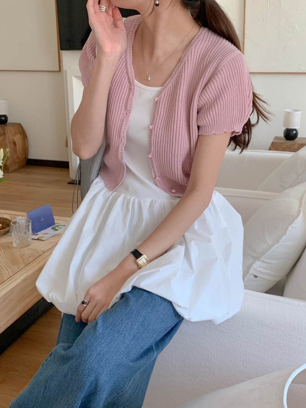 feminine cardigan-3col