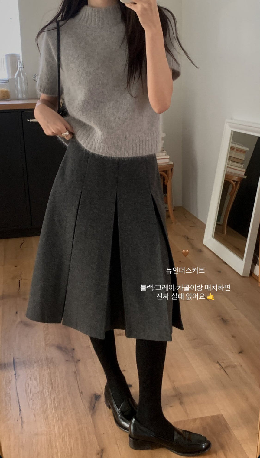Angora half knit-4col