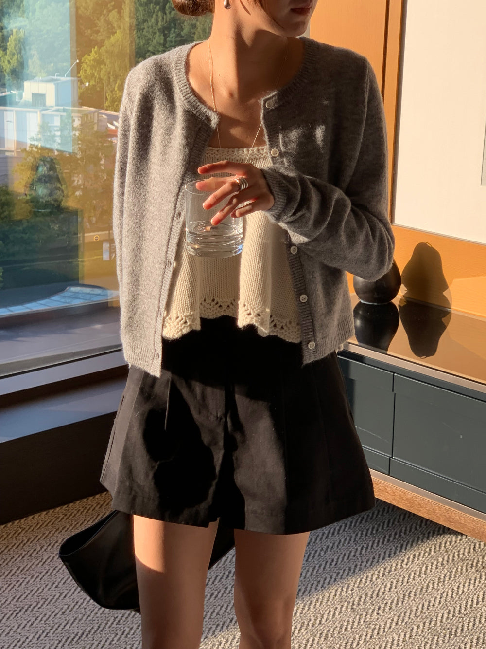 Youth cardigan-4col