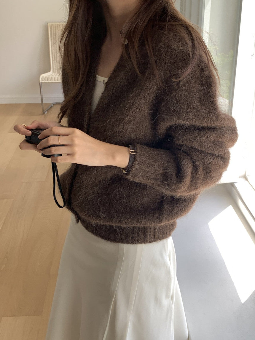 Lucy alpaca wholega cardigan-3col