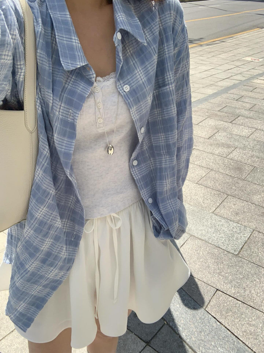 liter fresh check shirt