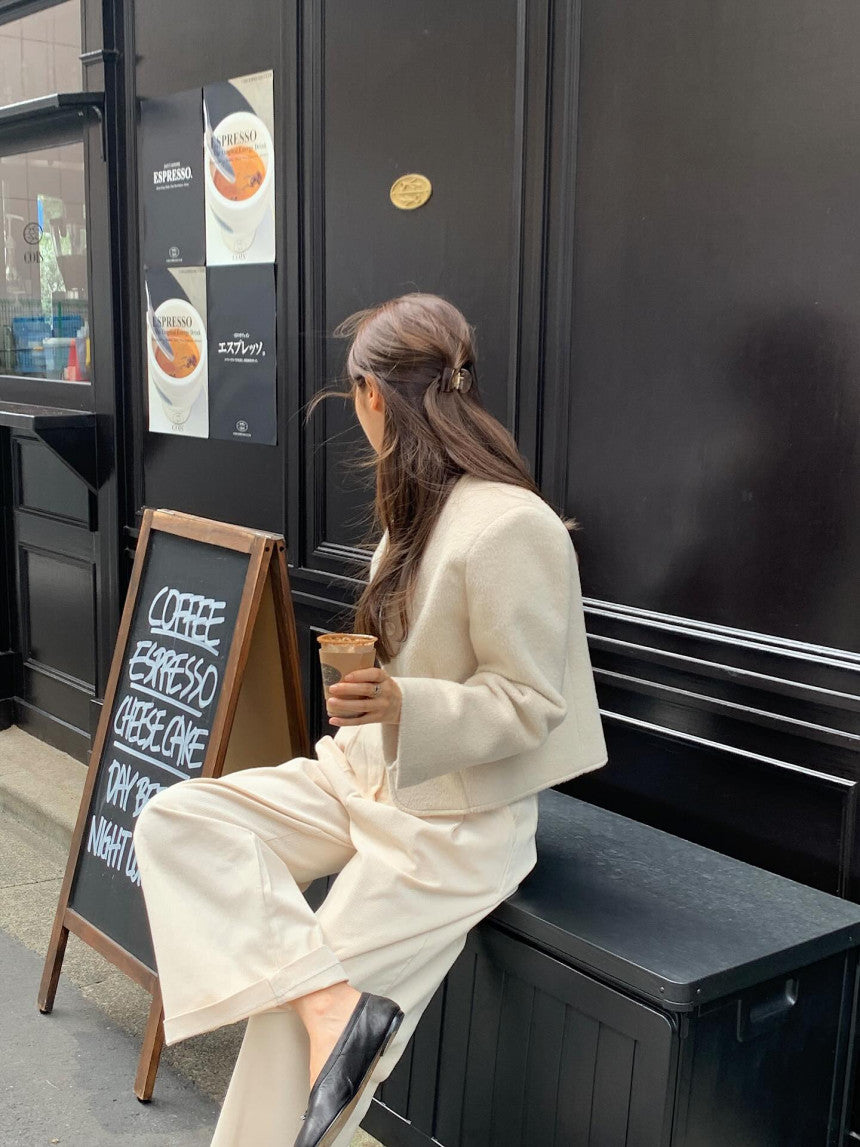 liter gloria wool jacket-2col