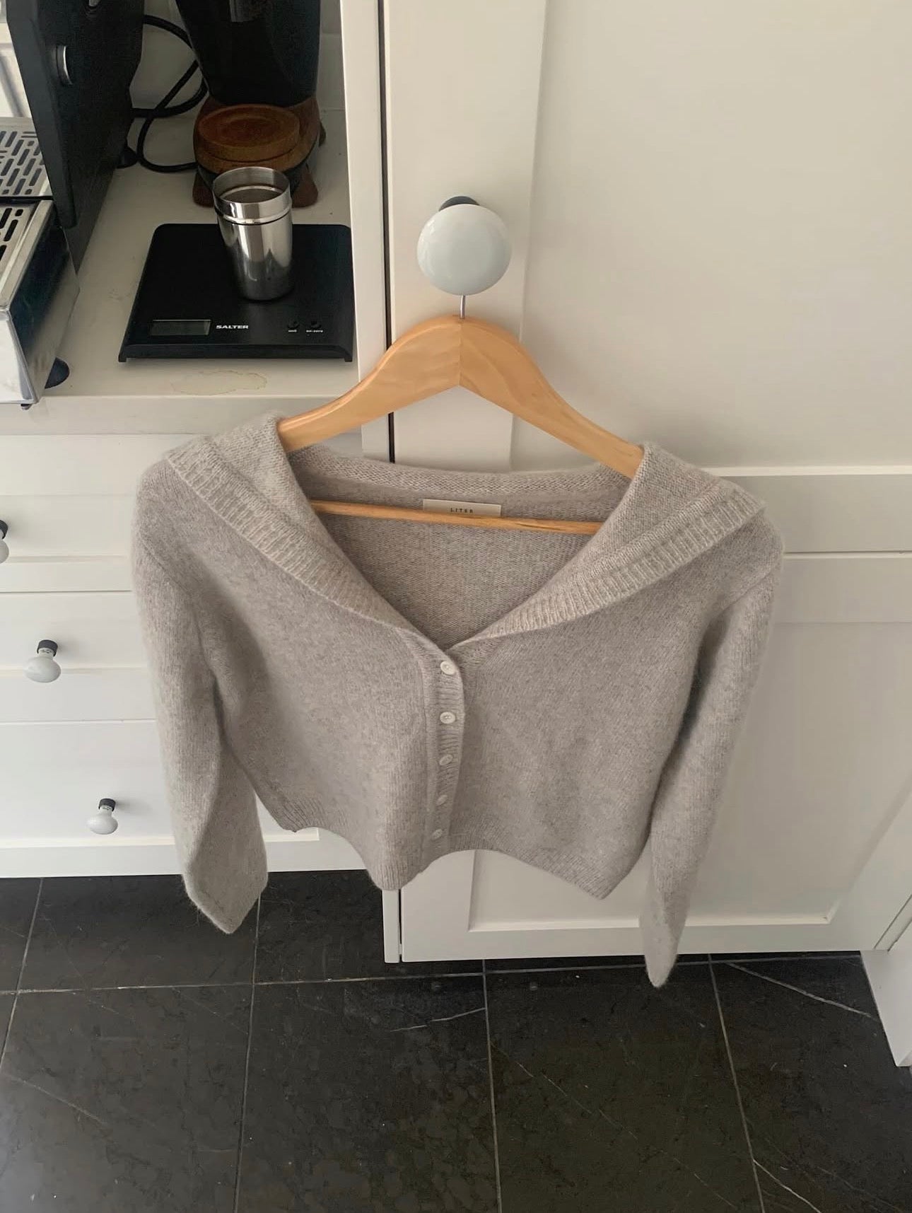 liter roa raccoon sailor cardigan-2col