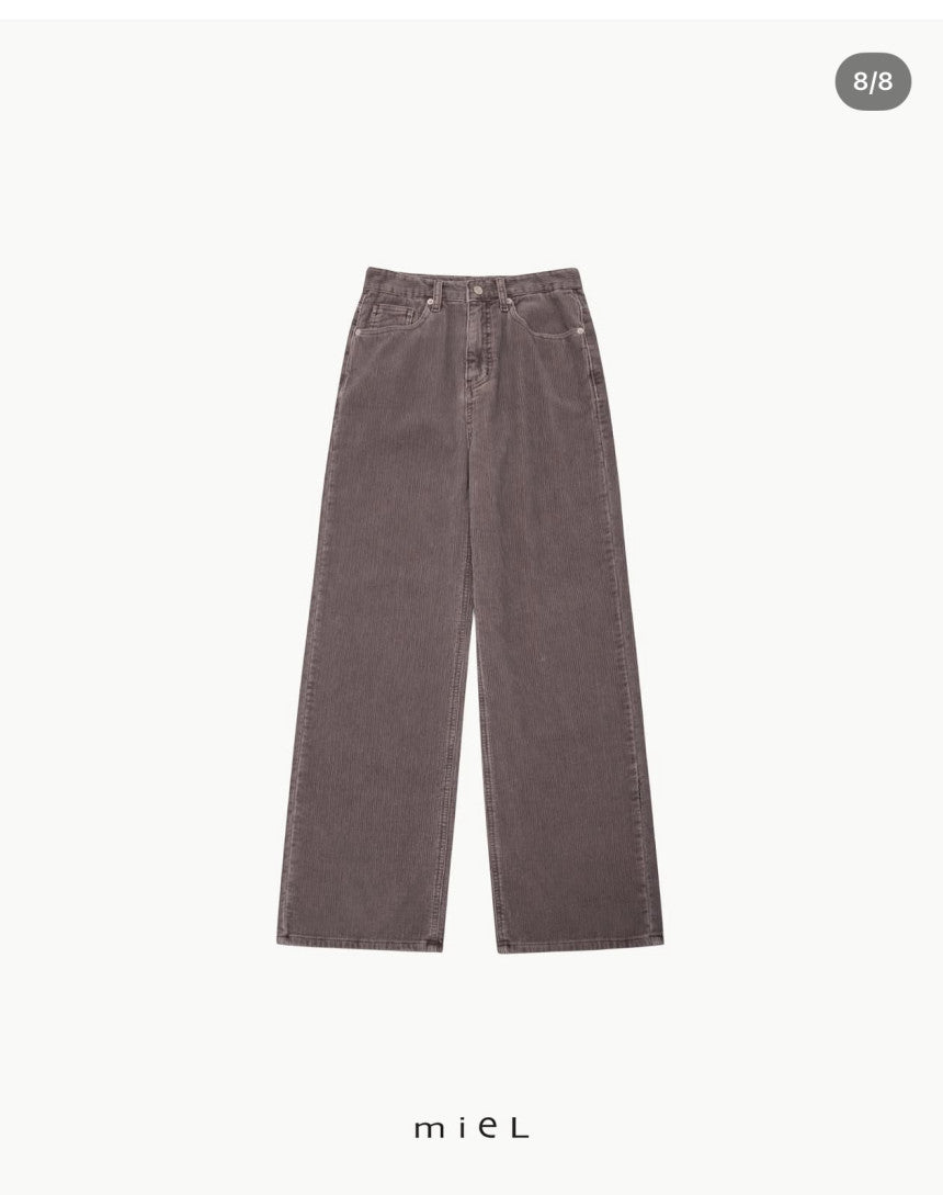gimo corduroy pants-3col