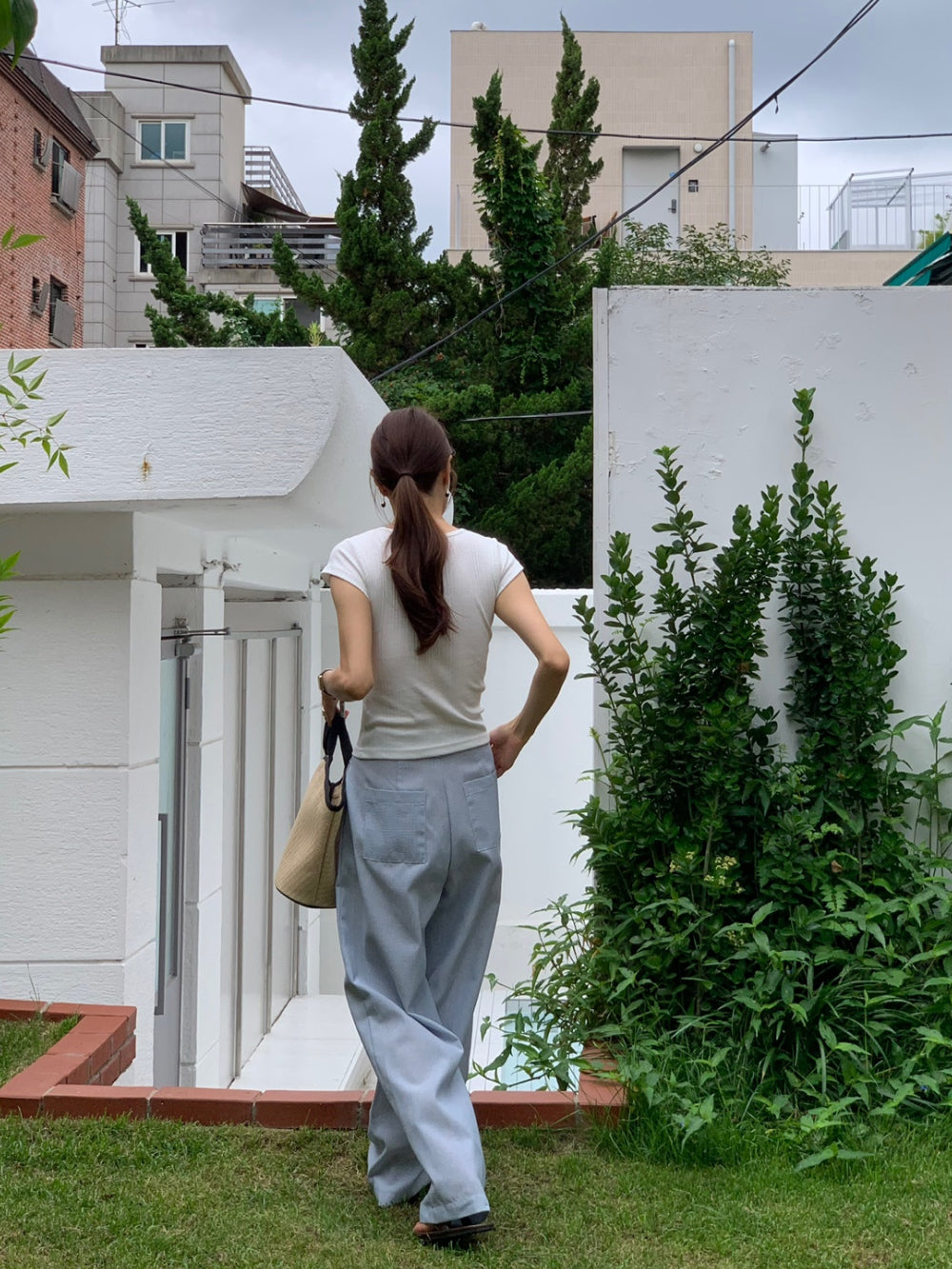 Blooming pants-2col