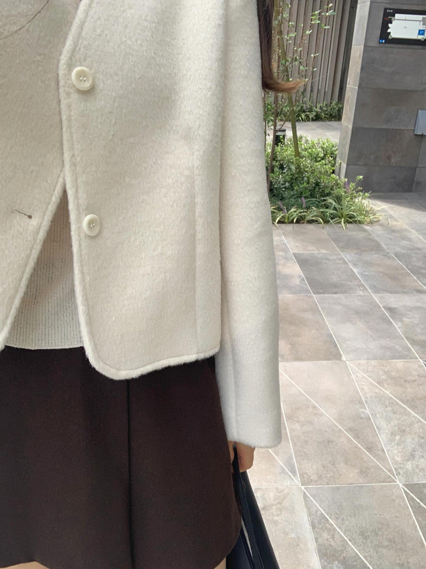 liter gloria wool jacket-2col