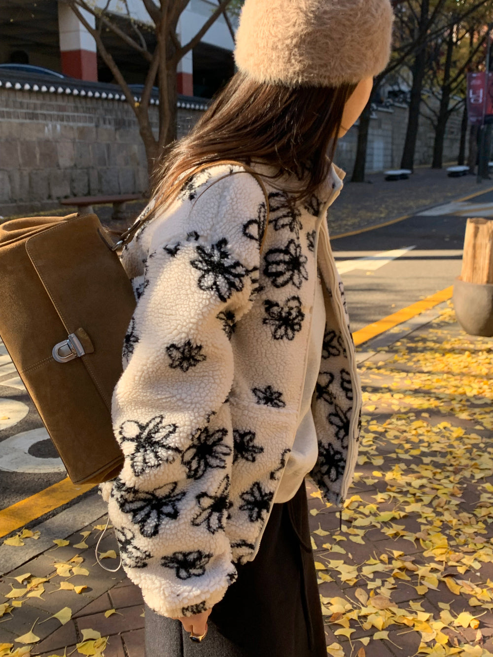 rosy flower jumper-2col