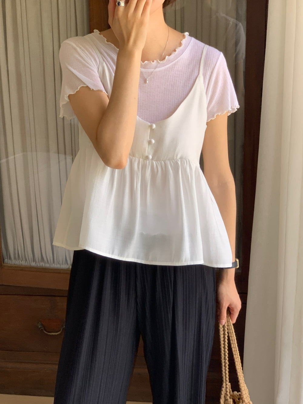 Pleated Pants-3col