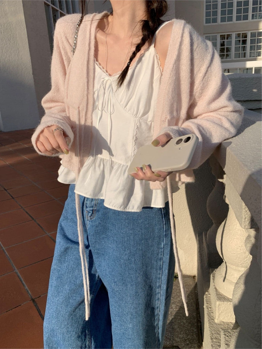 Apple frill bustier-2col