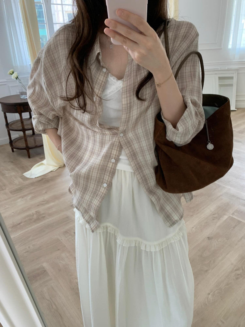 bedy check shirt-3col