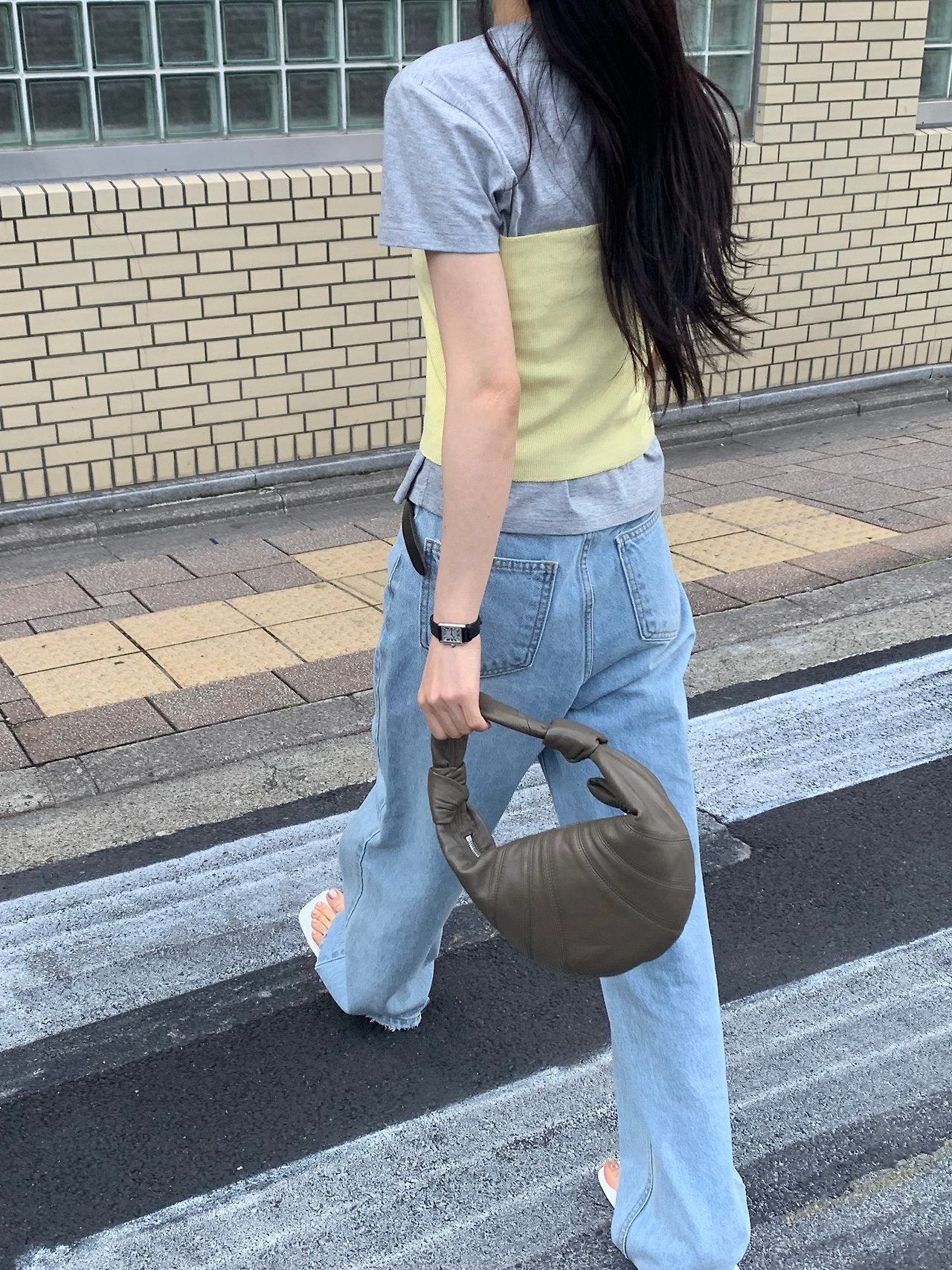 Lucie crop short sleeve T-5col