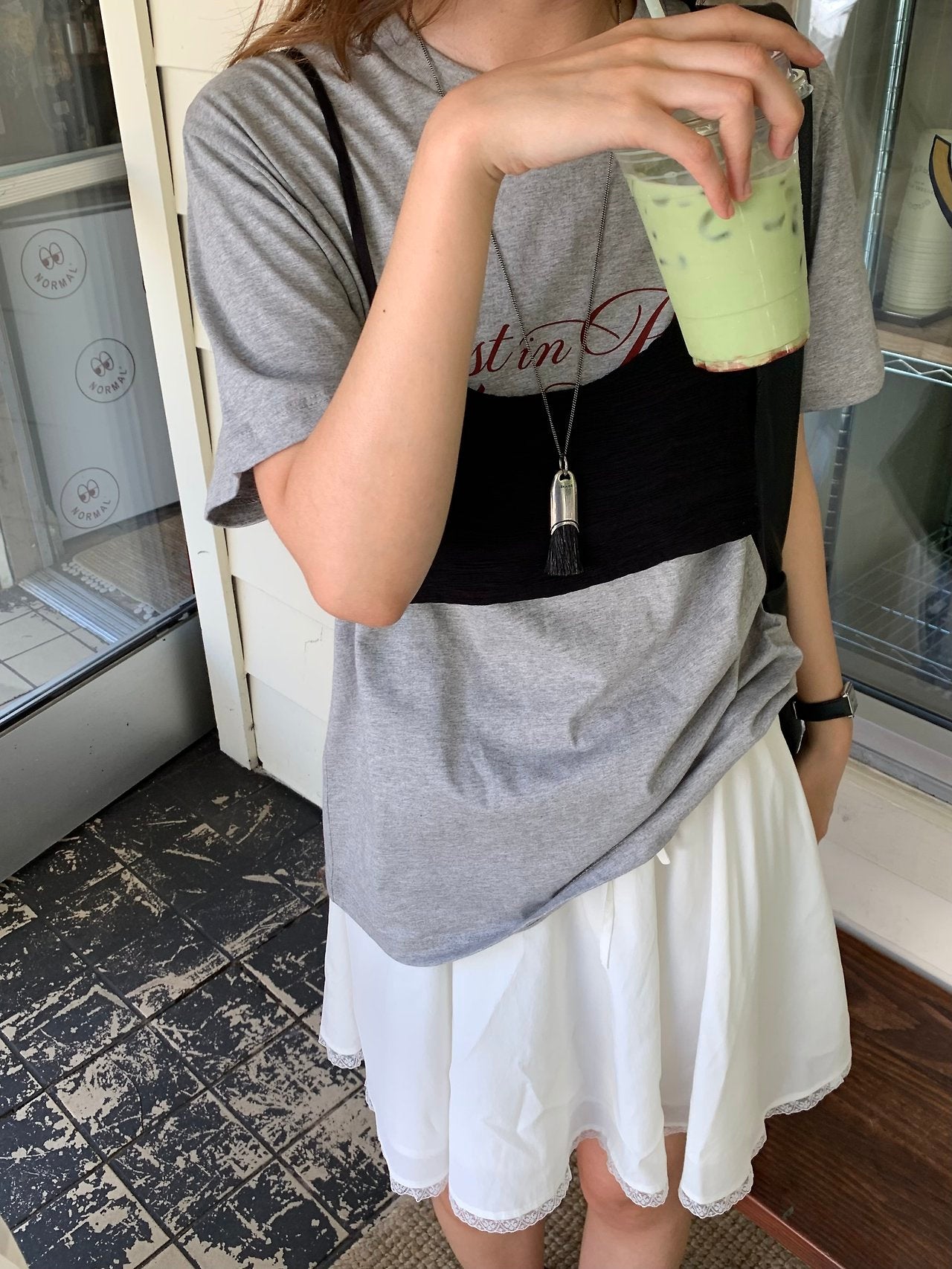 Lost in paris box fit T-3col