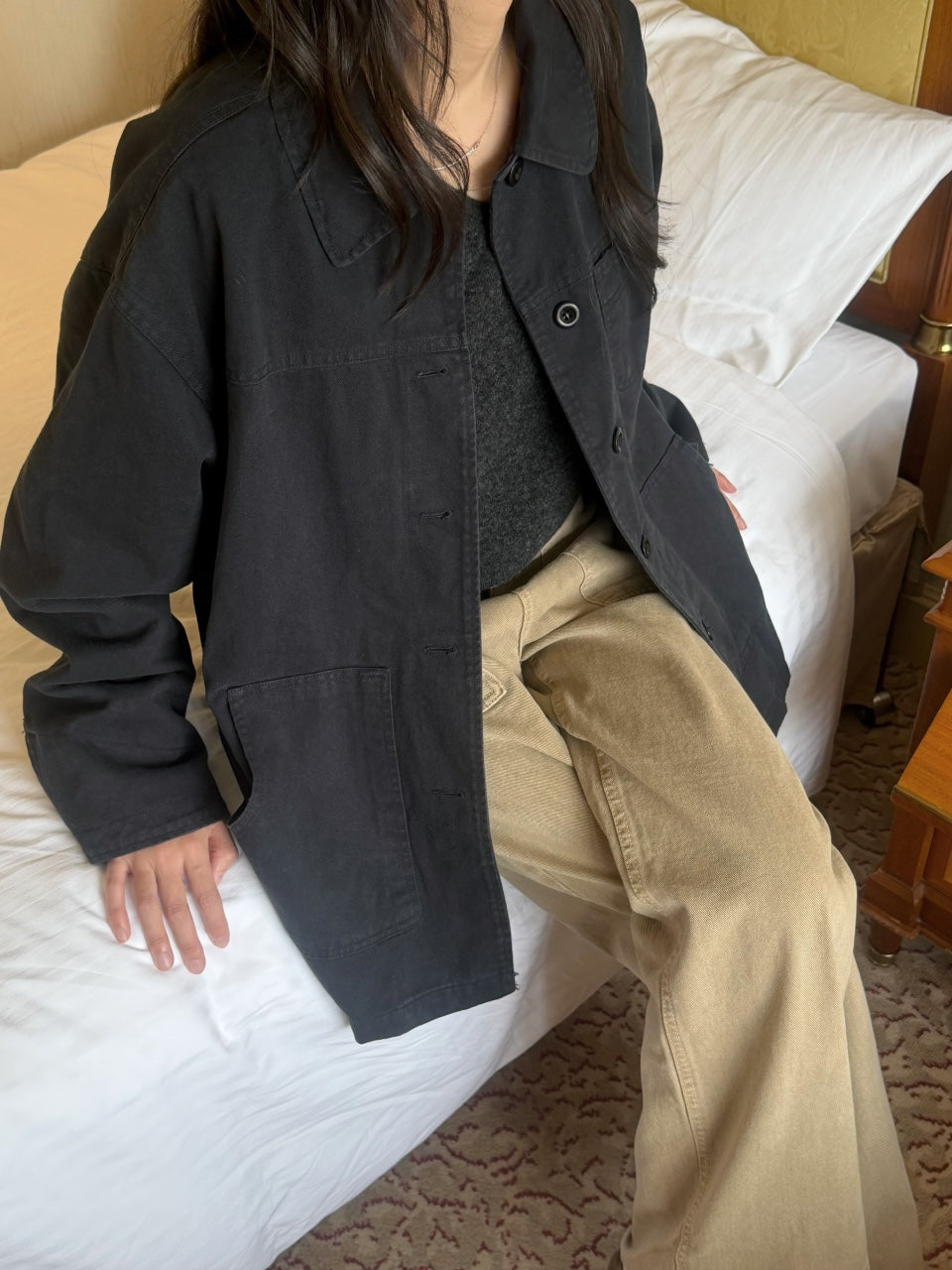 allen cash wool knit-2col