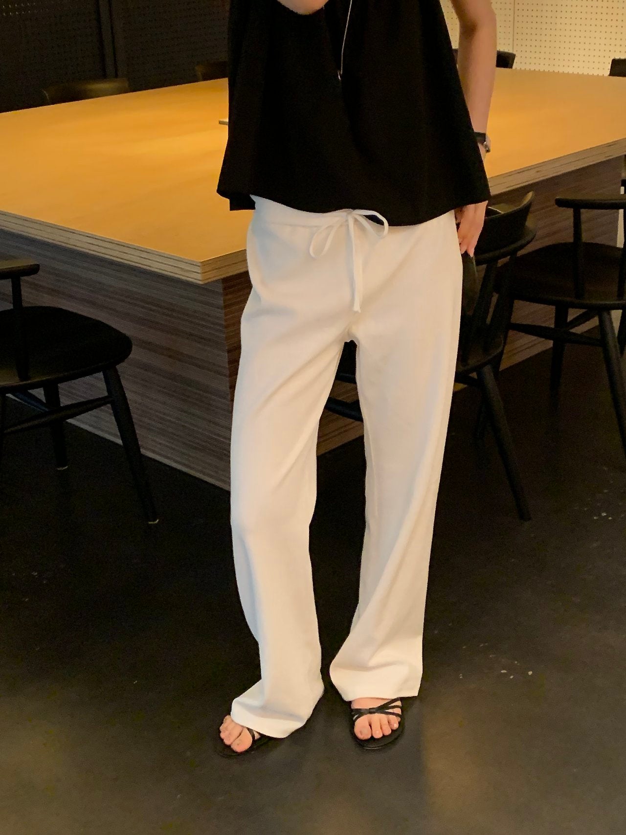 Cozy rib training pants-3col