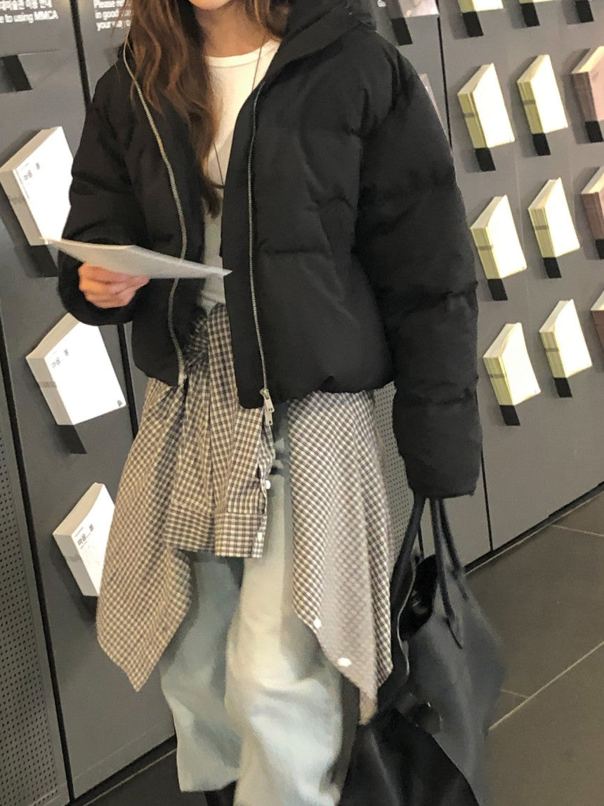 Noa hood duck down padding-3col