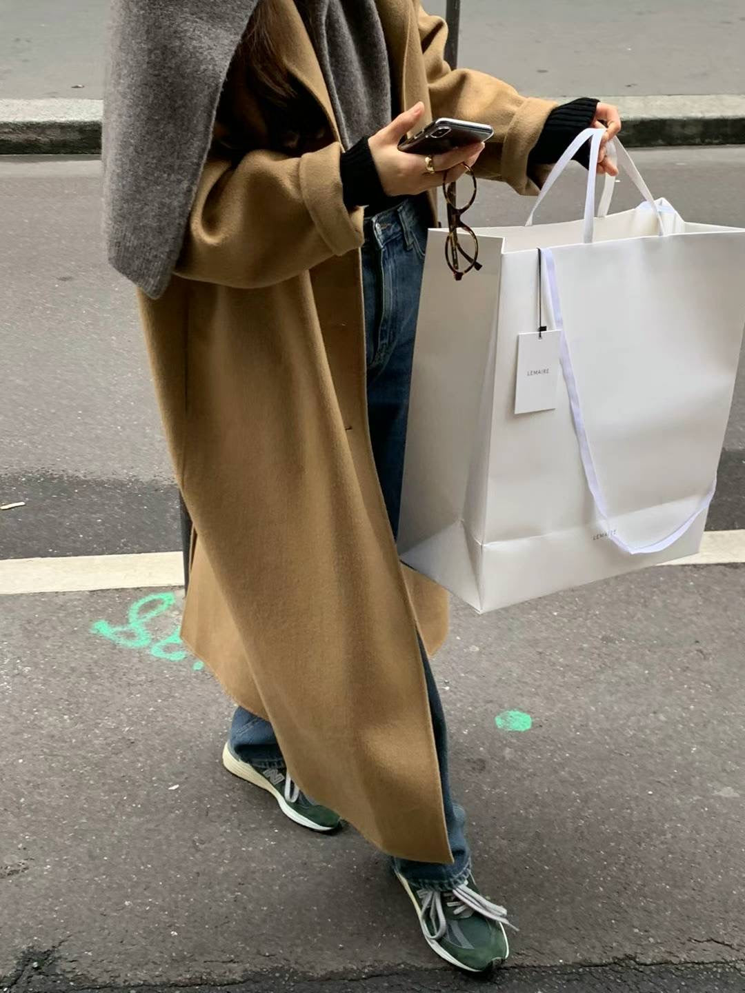 Camel sold out [即納]Ounce cash single maxi coat-2col