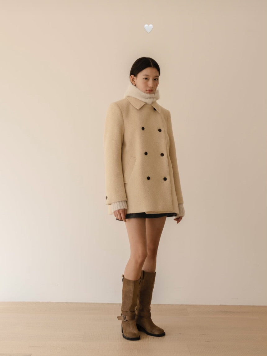 Lemiel wool coat-2col