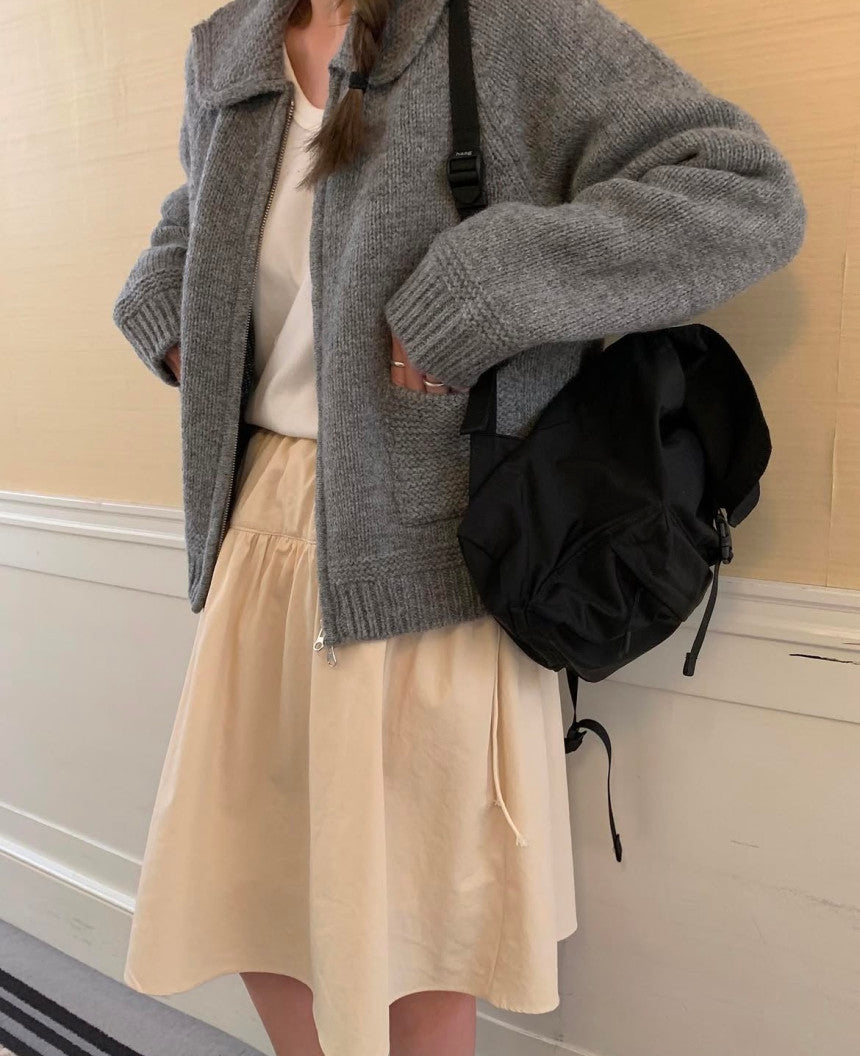 2way Clover Zip Up-2col