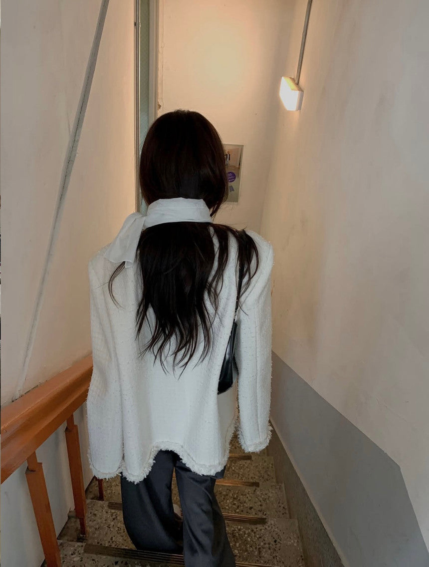 Edga tweed jacket-3col