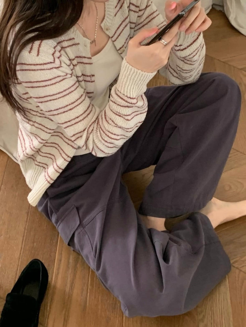 Rare cargo pants-3col