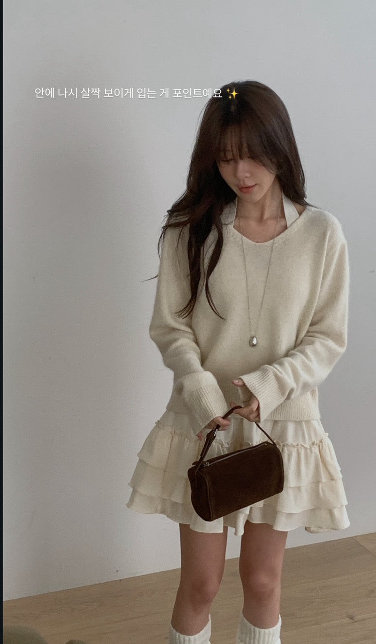 Kanu raccoon fox knit-4col