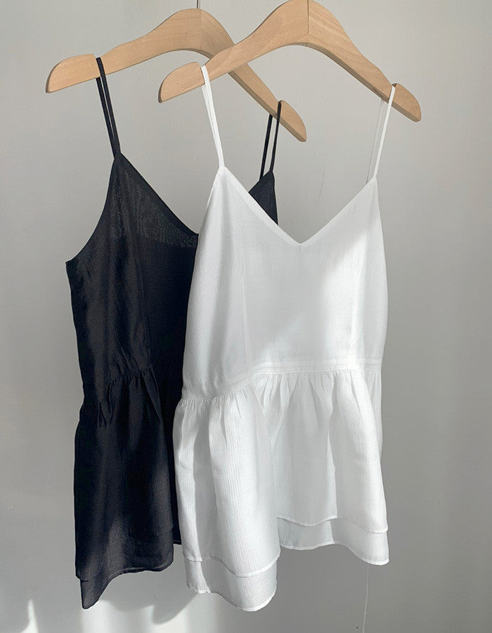 Mov sleeveless blouse