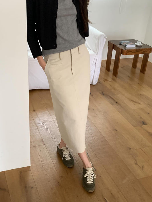 viva cotton skirt-2col