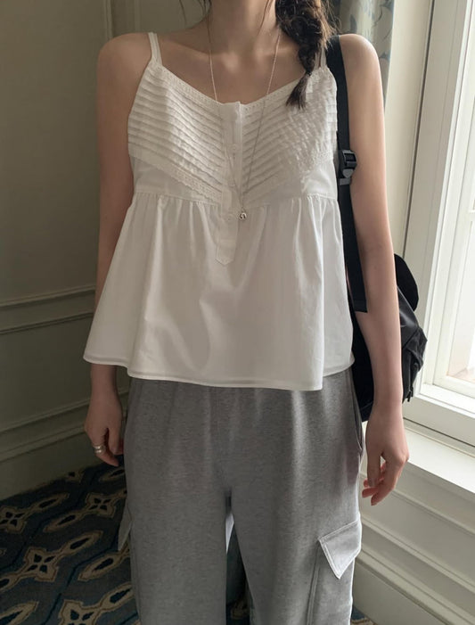 Mumew pintuck bustier