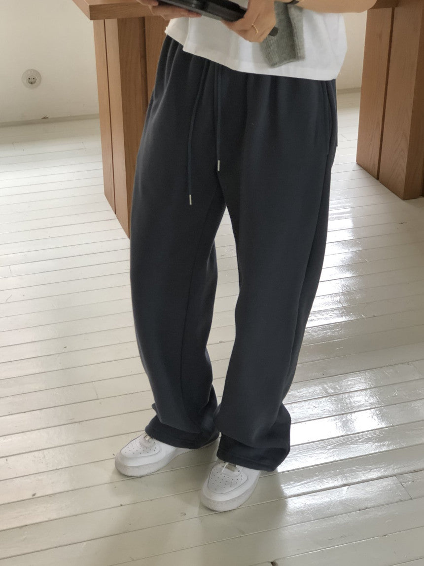 Soft string gimo training pants-4col