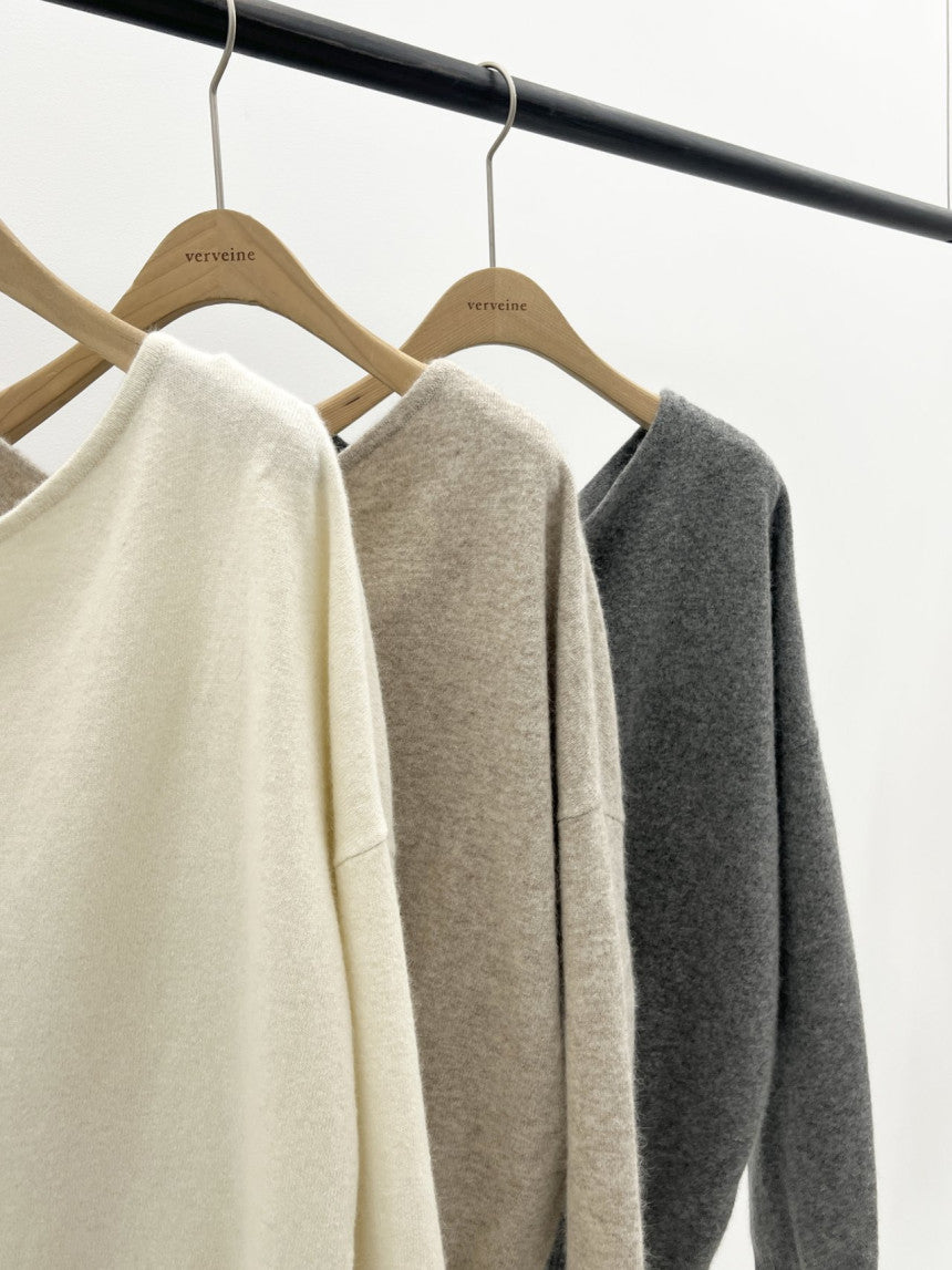 Siena fox unbalance knit-3col