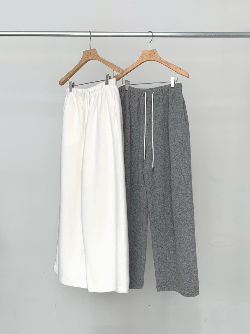 liter pony wool sweat pants-2col