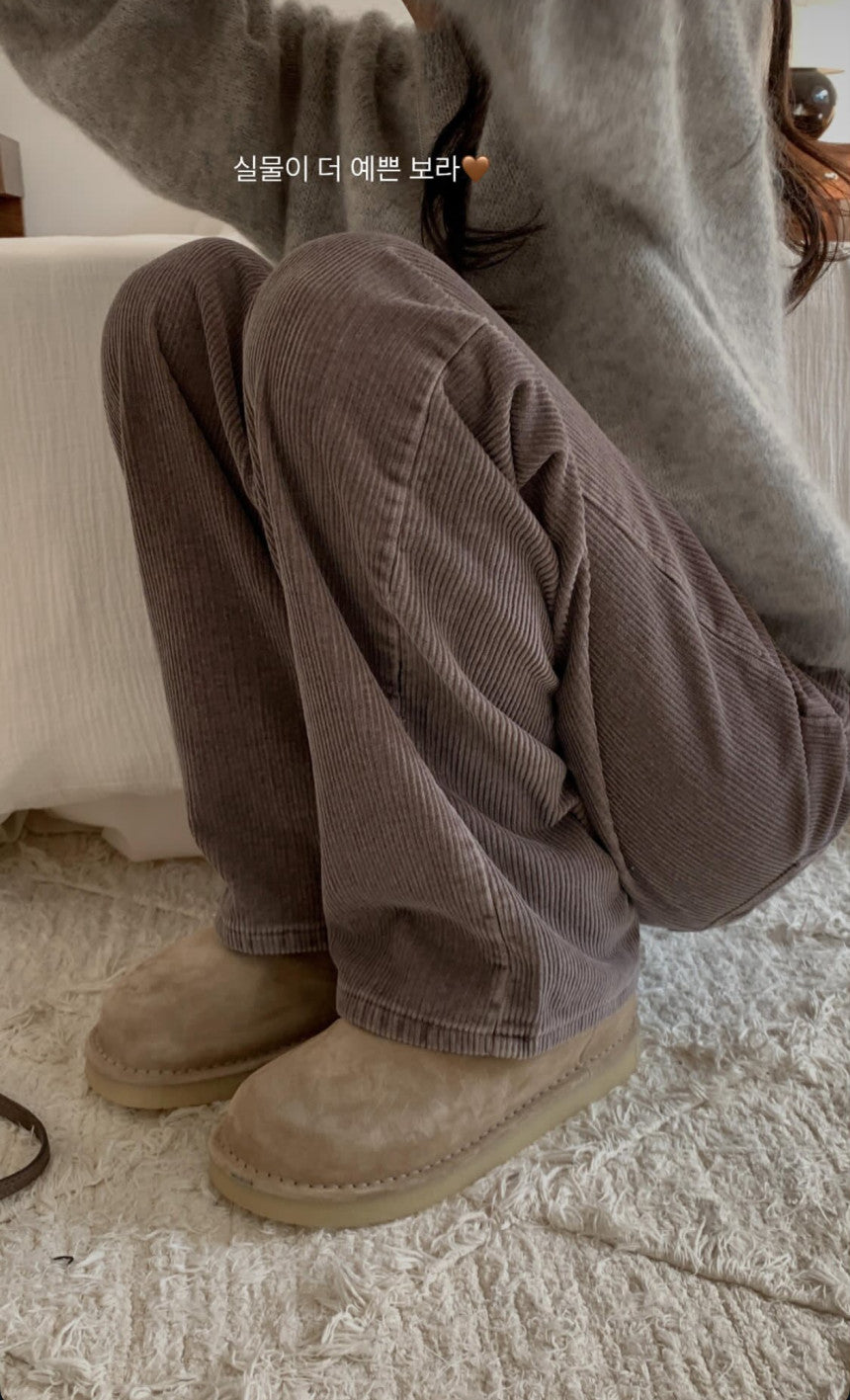 gimo corduroy pants-3col