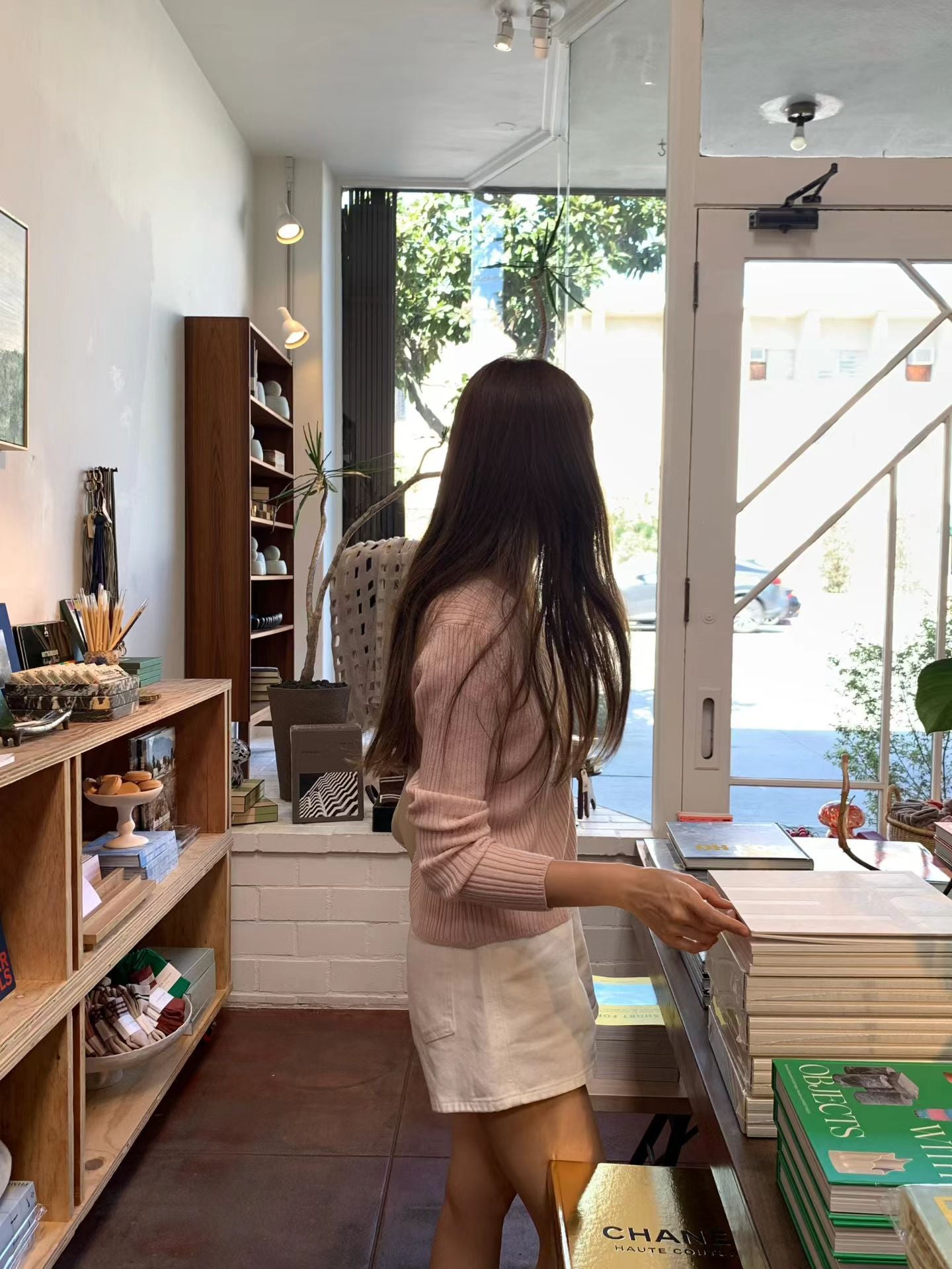 Ounce v neck rib knit-3col