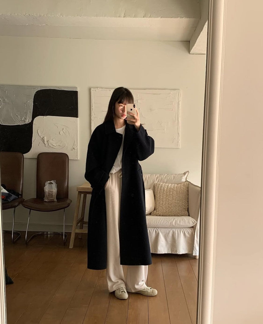 winter gimo Relaxed pants-4col