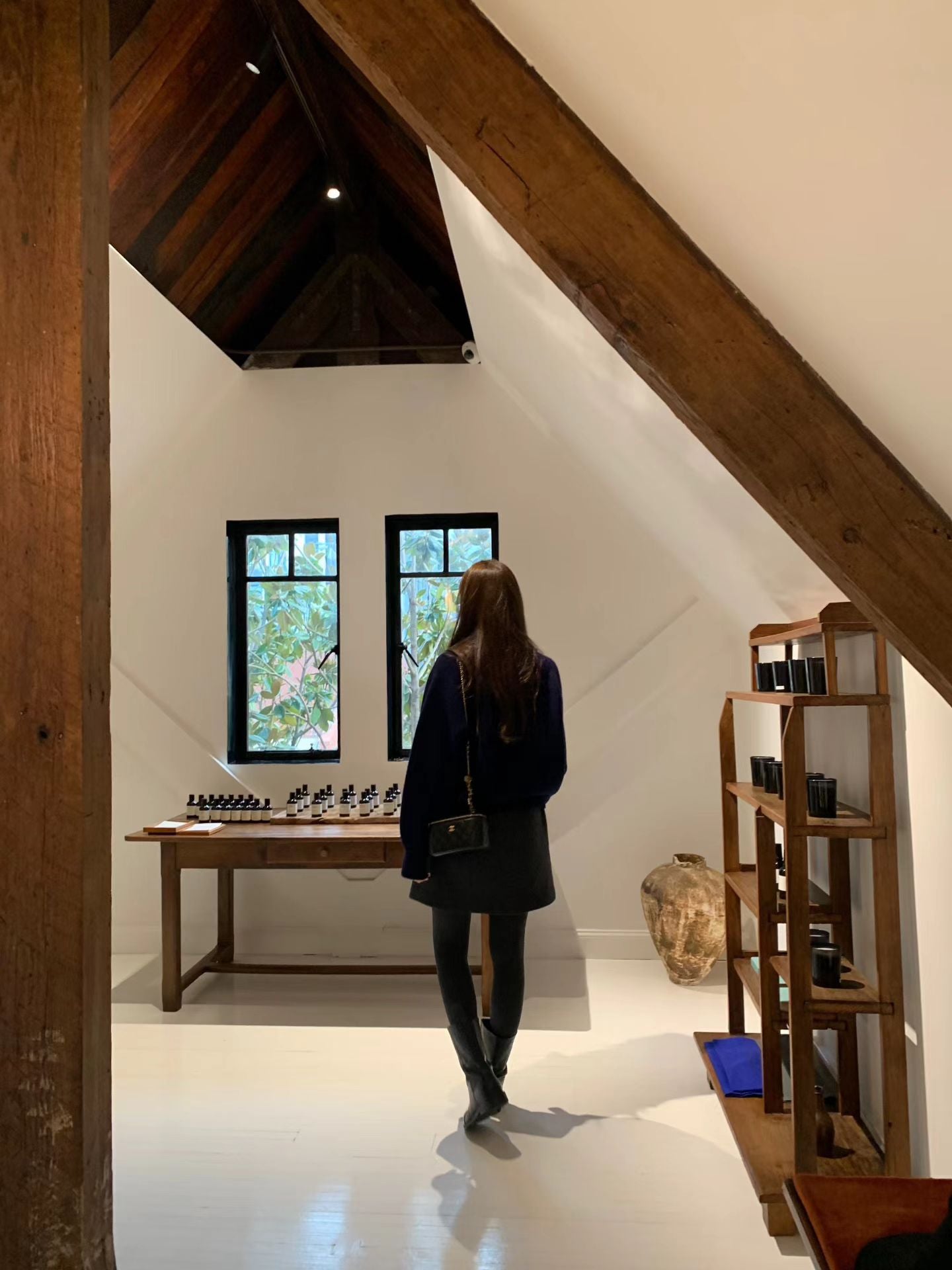 Ounce bailey collar knit cardigan-2col