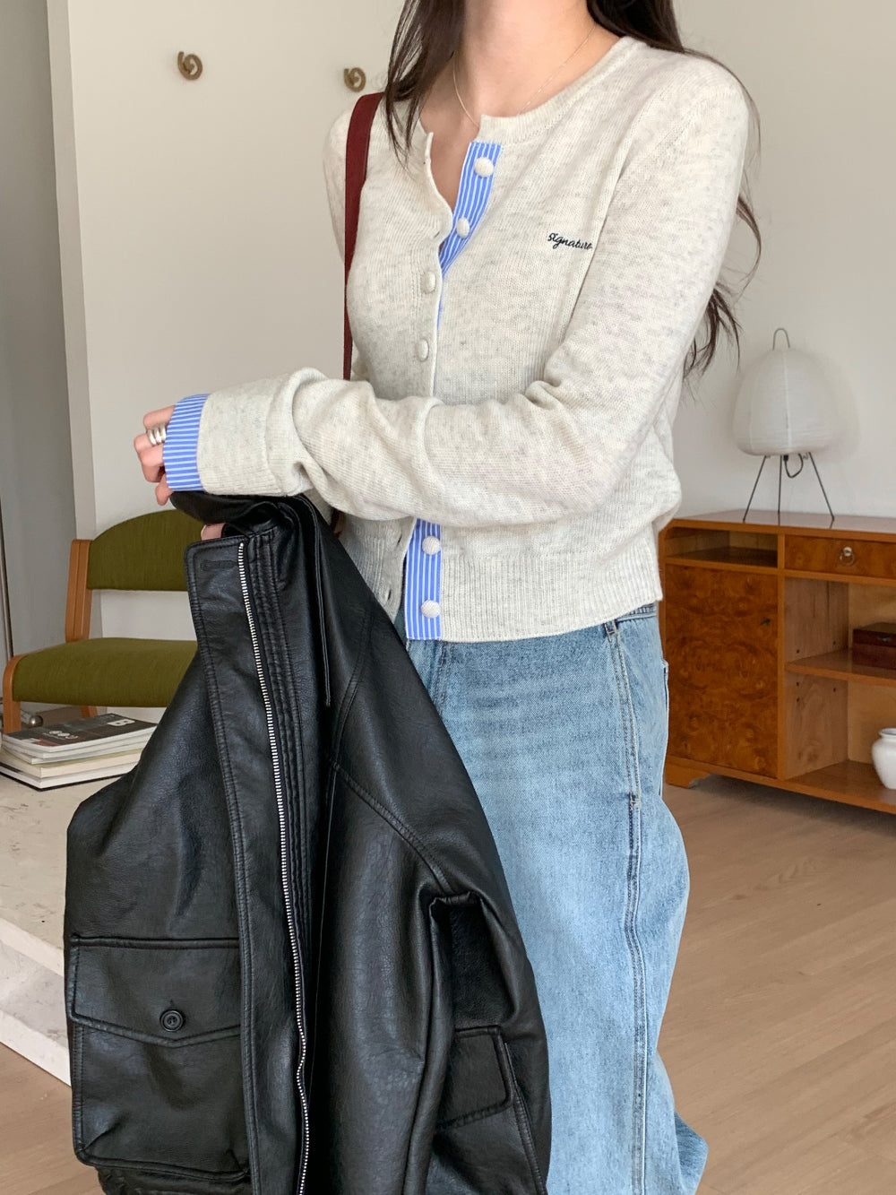 ami s.t cardigan-3col