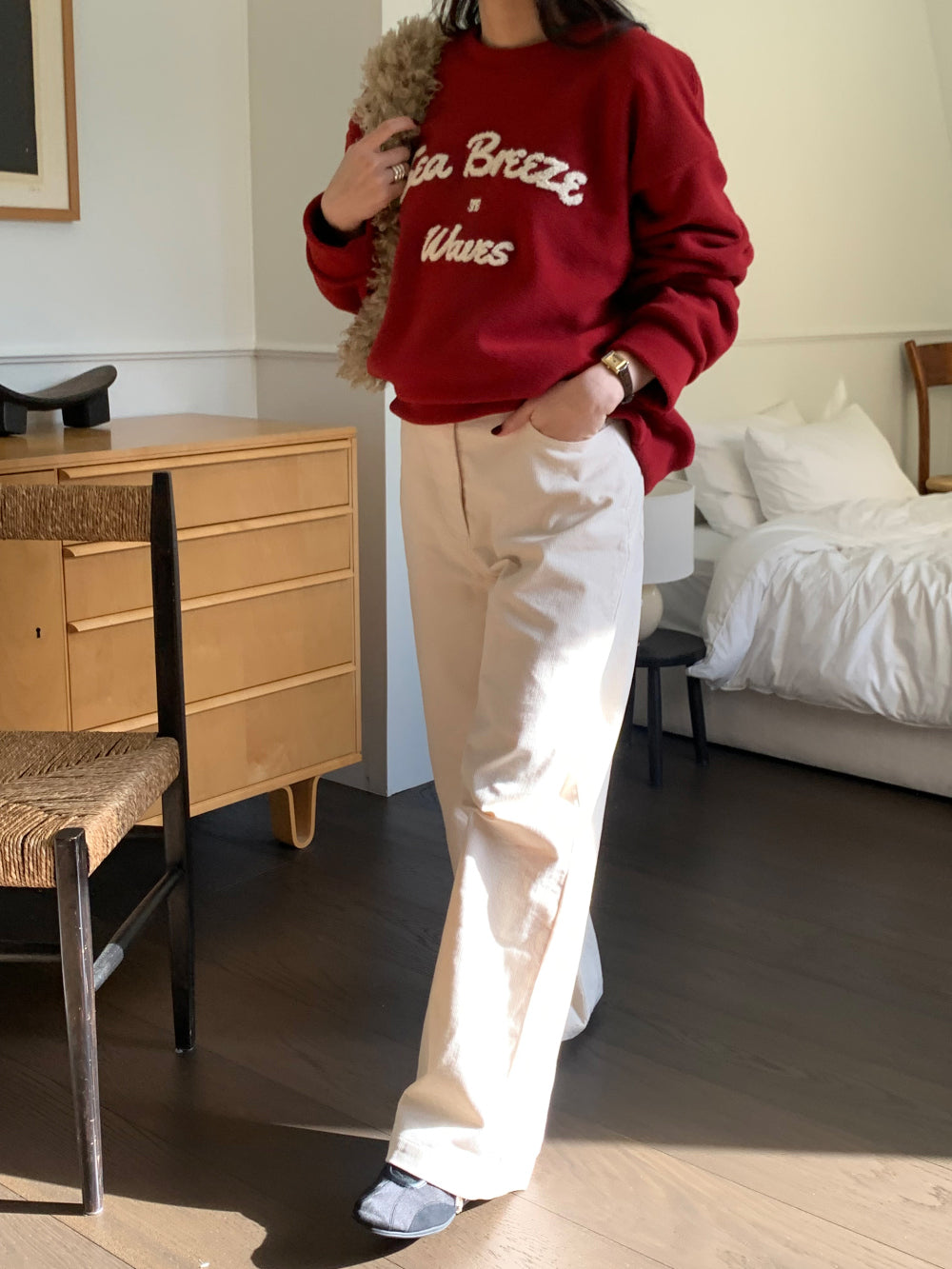 bit corduroy pants-3col