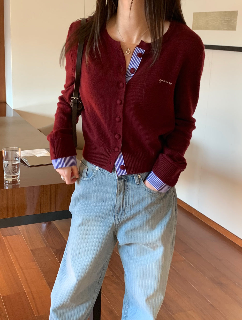 ami s.t cardigan-3col