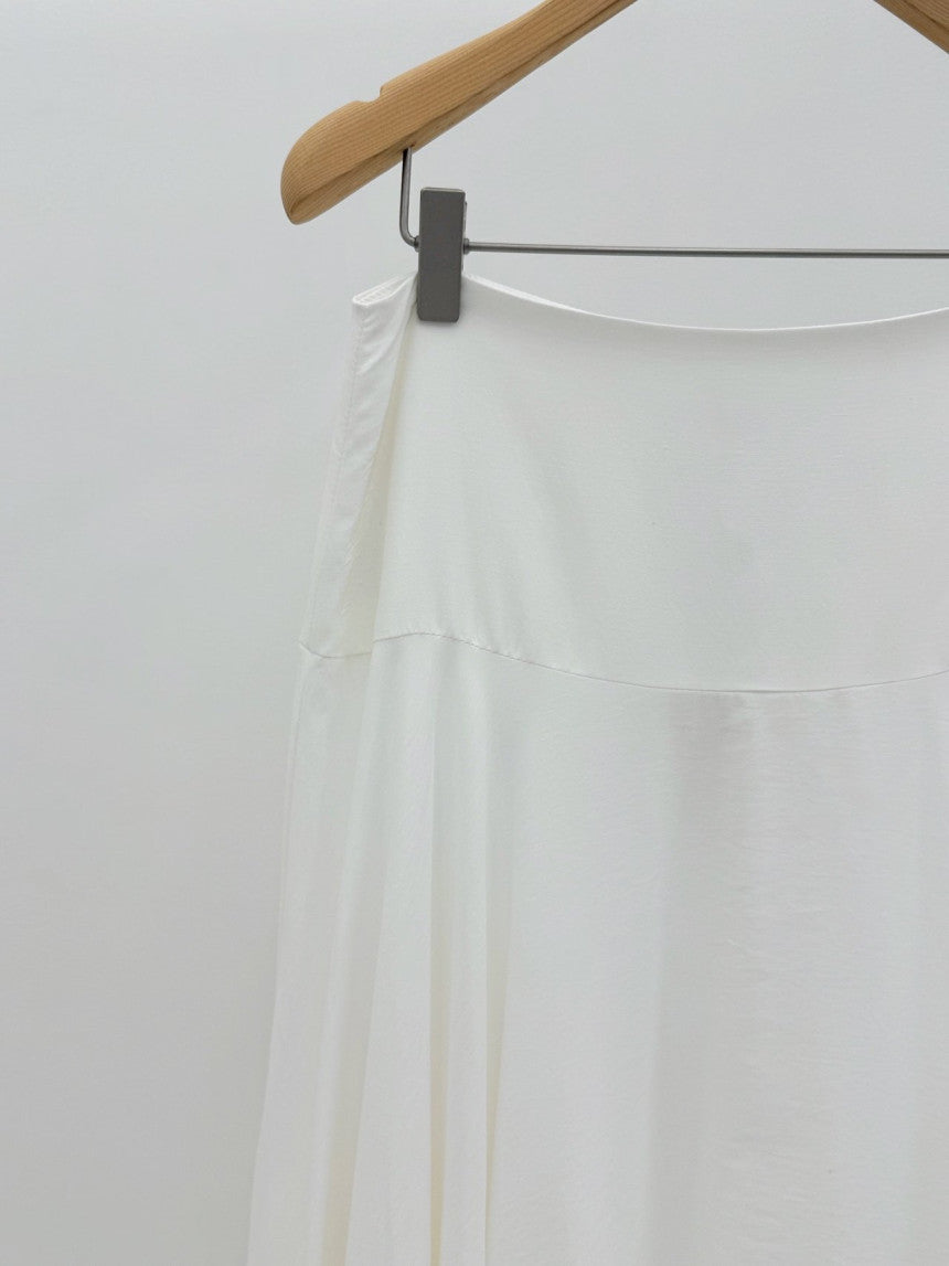 Firenze long flare skirt-2col