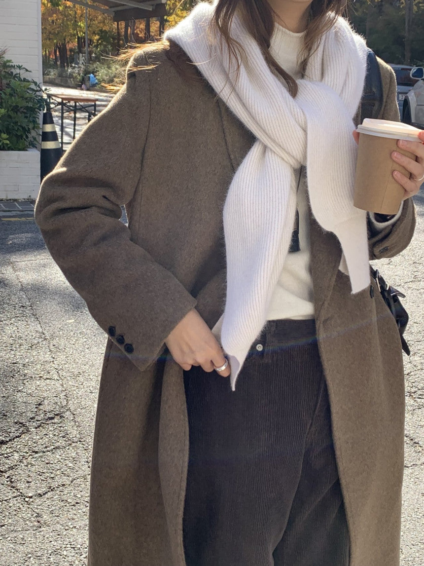 Verona raccoon knit bolero-3col