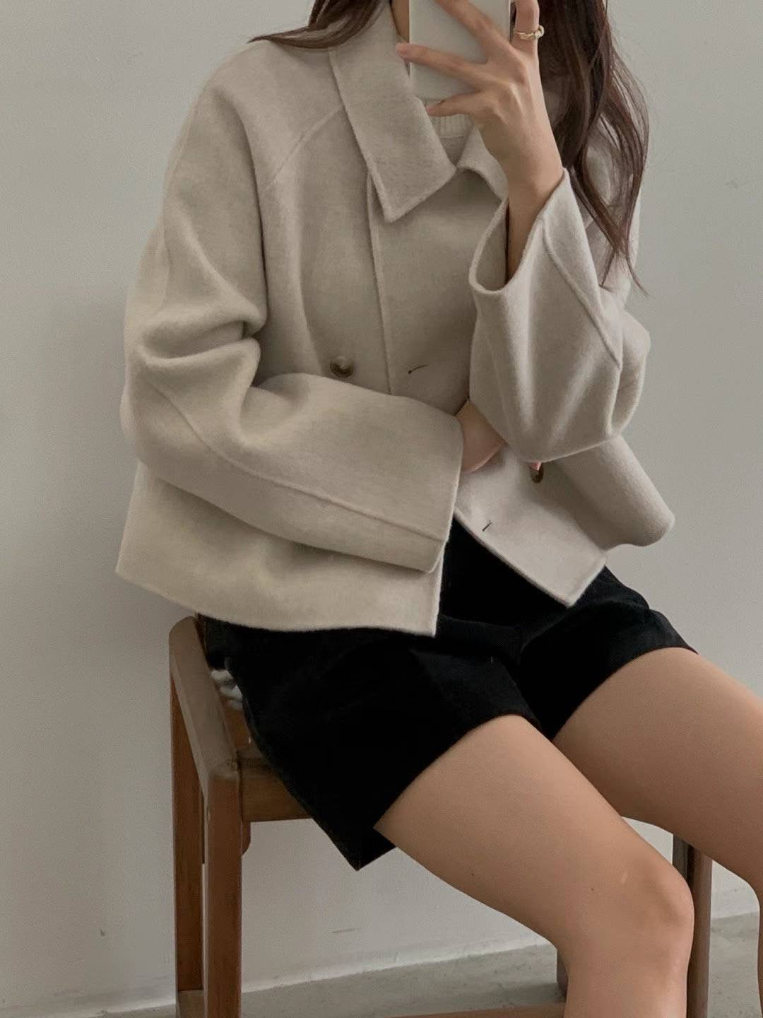 Miu double handmade jacket-3col