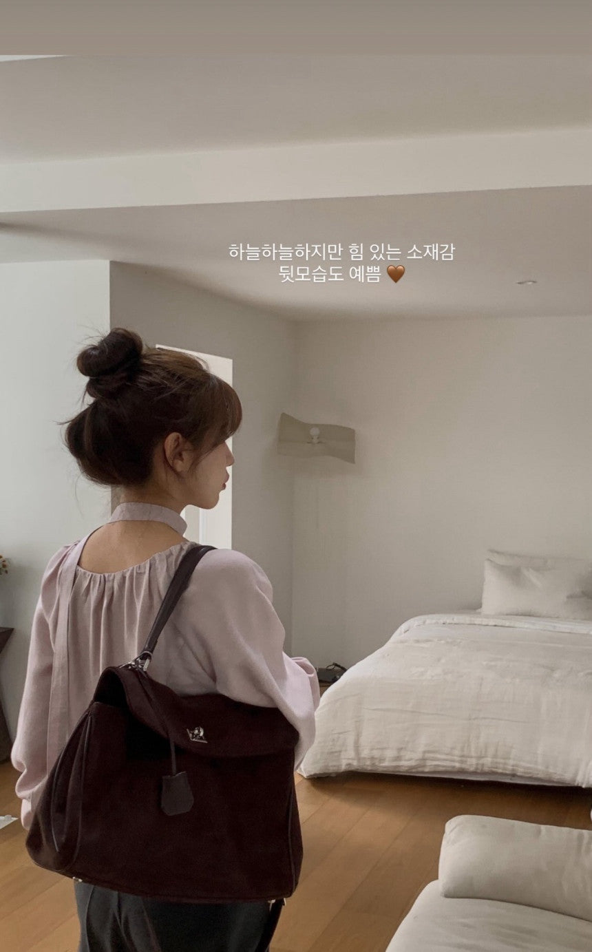 Mute wool blouse-4col