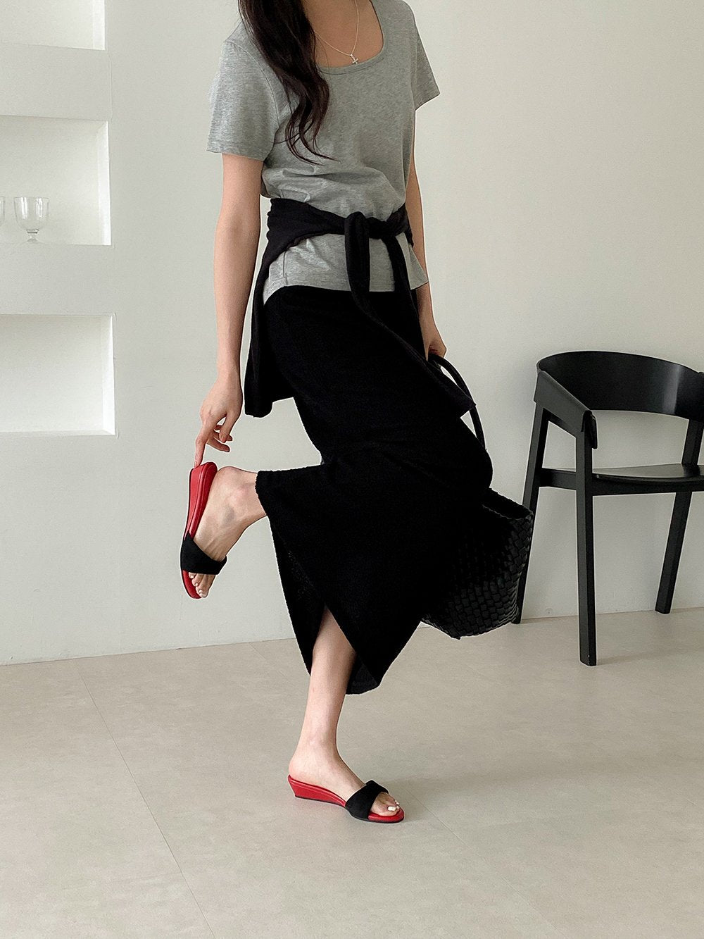 Tope Wedge Mule