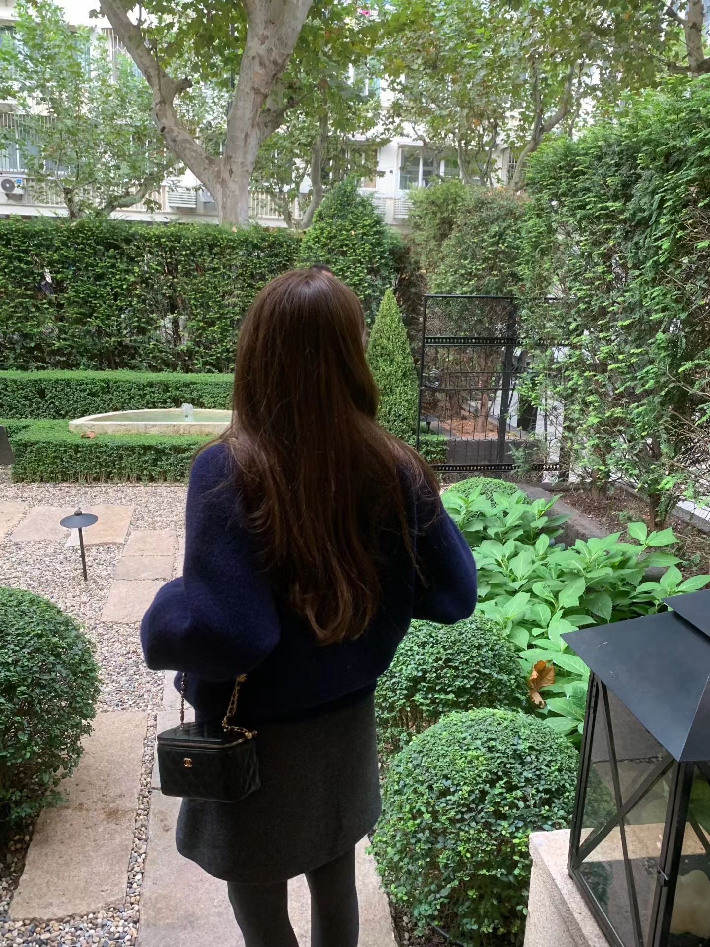 Ounce bailey collar knit cardigan-2col