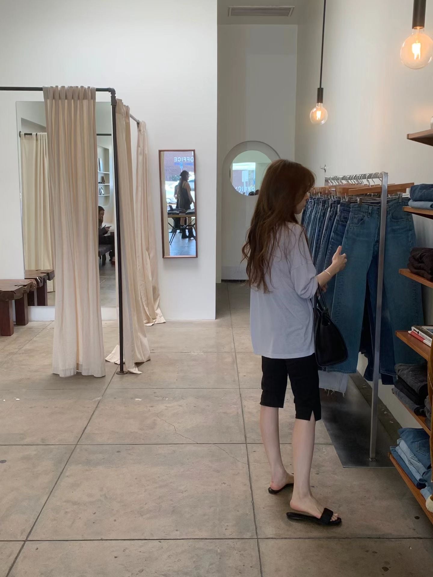 230即納 Ounce ria satin slippers