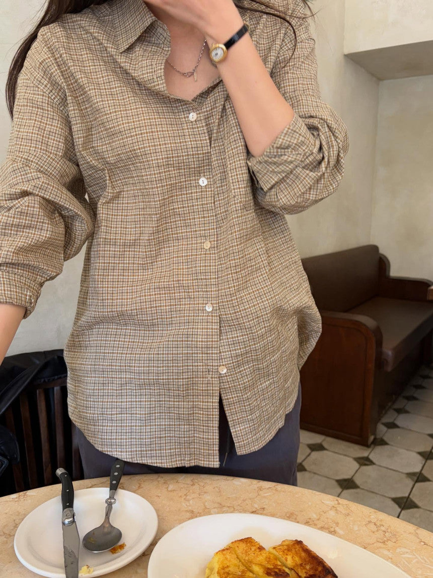 Mary gold shirt-3col