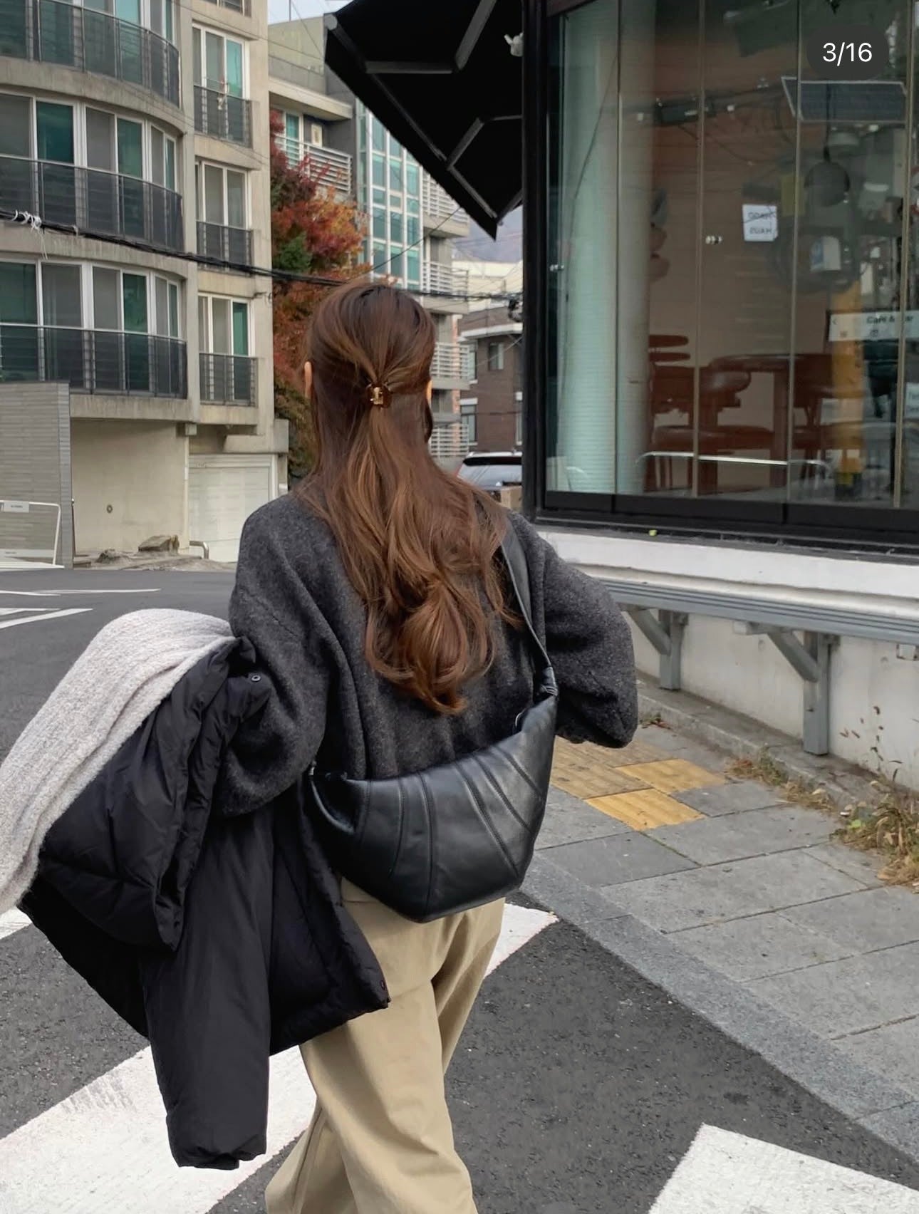 liter dover peach gimo bandding pants-2col