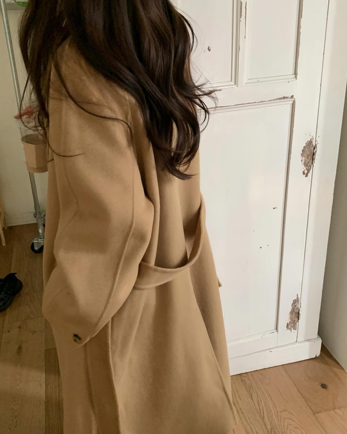 即納 riette nhoa long handmade coat