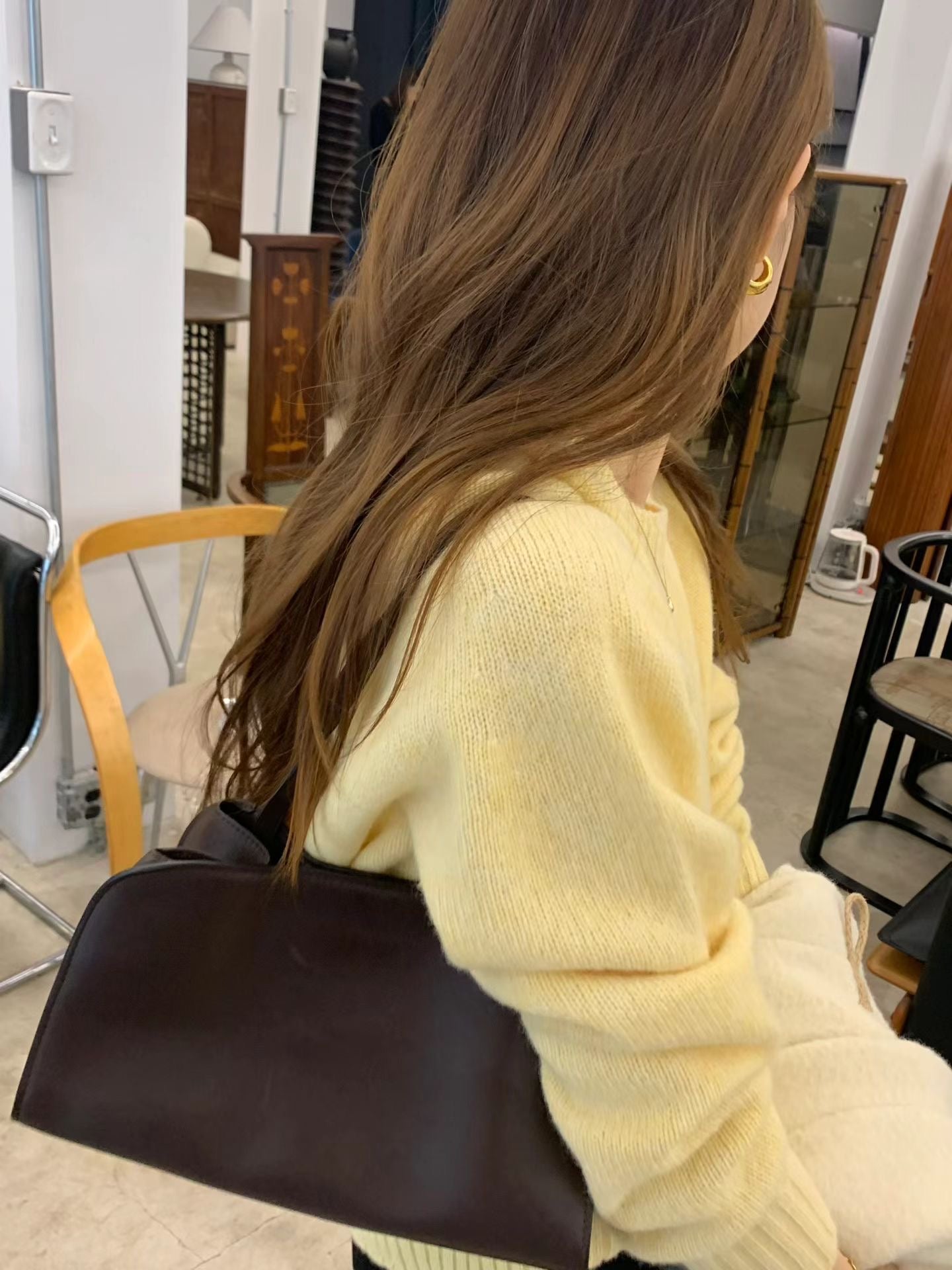 Ounce heather shirtland wool knit-4col